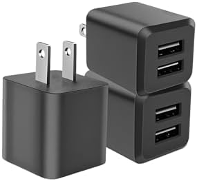 Maximize Your Charging Efficiency with the 3-Pack Dual-Port USB Wall Charger Cube – Fast Charging Adapter for i Phone 15, 14, 13, 12, 11 & More – Compact Power Block for Home, Office, or Travel Use – Durable Design for Simultaneous Device Charging