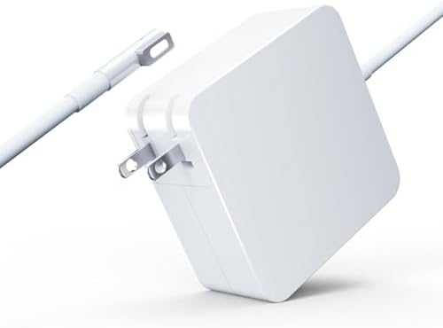 Reliable 60 W Mac Book Pro Charger with L-Tip Connector – Fast, Lightweight AC Adapter for A1278 (2010, 2011) & 13-Inch Models (2009-2011) – Essential Portable Power for On-the-Go Professionals and Students