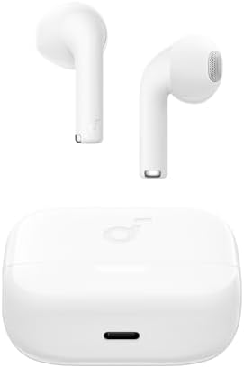 Anker Soundcore K20 i Bluetooth 5.3 Earbuds – Premium Semi-In-Ear Design with 36-Hour Playtime, Quick Charge Feature, Dual-Mic ENC for Superior Call Clarity, Custom EQ via App, IPX5 Water-Resistant Rating, Ergonomic Comfort for All-Day Listening – Transform Your Audio Journey