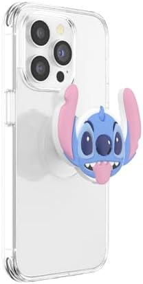 Stylish Lilo & Stitch Pop Socket Grip with Kickstand – Versatile One-Handed Phone Holder for Seamless Use and Enhanced Compatibility across Devices – Effortless Style and Functionality in a Durable Accessory for i Phone, Samsung, and More – Perfect for Wireless Charging and Swappable Designs – Ideal Anti-Drop Solution for Everyday Convenience