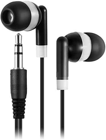 Bulk Wired Kids Earbuds – 30 Pack Classroom Headphones for Enhanced Learning | Lightweight, Tangle-Free Design Compatible with i Pads, Laptops, Chromebooks & PCs | Immersive Sound Quality for Focused Study Sessions