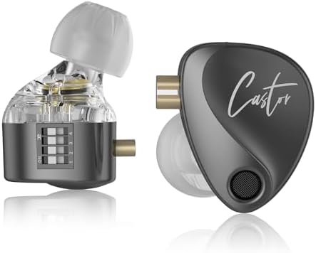 KZ ZSN Pro Hybrid In-Ear Earbud Headphones – High-Fidelity Audio with Dynamic Driver & Balanced Armature, Stylish Metal Faceplate, Detachable Cable for Custom Connectivity – Perfect for i Phone & Android Use, Ideal for Fitness & Everyday Listening (Blue, No Mic)