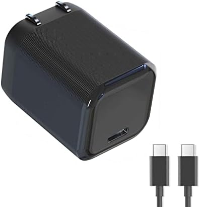 Sisyphy 30 W Ga N USB-C Charger – Ultra-Compact Fast Charging Solution with PD3.0, QC3.0 & PPS Compatibility for i Phone 14/13/12, Galaxy S22 Ultra, Surface Laptops & More – Enhanced Safety Features for Reliable Performance on the Go
