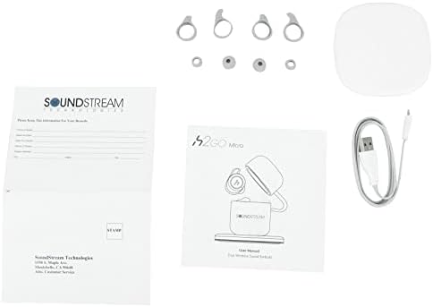 Soundstream HEQC-WT H2 GO IPX6 Waterproof Bluetooth Earbuds with Wireless Charging Pad – Ultimate Comfort and Seamless Connectivity for Active Lifestyles