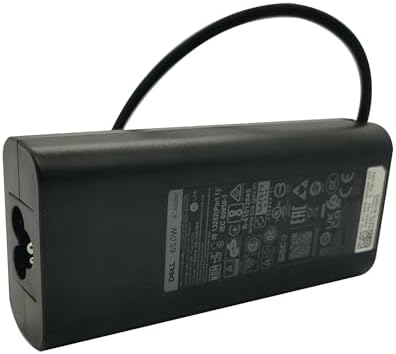 Dell 65 W USB-C Laptop Charger for Latitude 9410-9450 – Genuine Original AC Adapter with Enhanced Compatibility and Fast Charge Capability, 3 FT Power Cord, Compatible with Multiple Models – Ideal for Reliable Power Supply and Efficient Performance