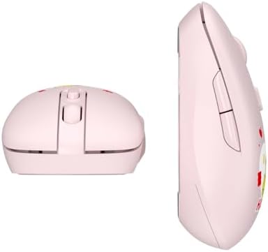 Haribo Gummy Bear Wireless Mouse – Stylish Bluetooth 3.0/5.0 & 2.4 GHz Connectivity, Adjustable DPI for Precision, Multi-Device Pairing for Seamless Workflow, Compact Ergonomic Design for On-the-Go Use, Ideal for Laptop & Desktop Productivity