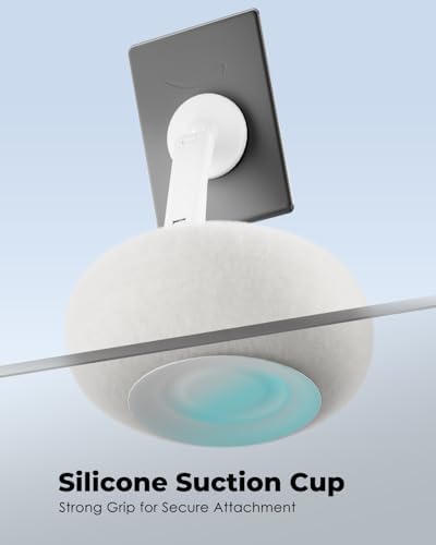 Viozon Phone Holder for Bed, Magnetic Pillow Stand, Compatible with 4-7″ Phone/Kindle with Small Storage, Removable Suction Base for Stability, Idea for Kindle Reading and Video Watching On Bed,Grey – Enhanced Compatibility and Speed