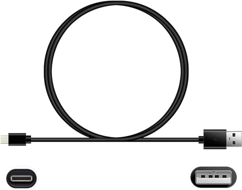 High-Performance USB Type C Charging Cable for SYNOSHI Electric Spin Scrubber – Efficient 1200 m Ah Lithium Battery Charger – Durable, Lightweight, and Travel-Friendly Power Solution for Optimal Cleaning Results