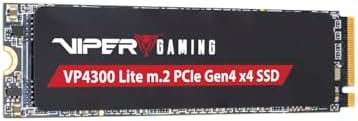 Boost Your Gaming Performance with the Patriot Memory Viper VP4300 Lite 500 GB M.2 PCIe Gen4 x4 SSD – Ultimate PS5 Compatibility and Lightning-Fast Speeds for Unmatched Gameplay Experiences
