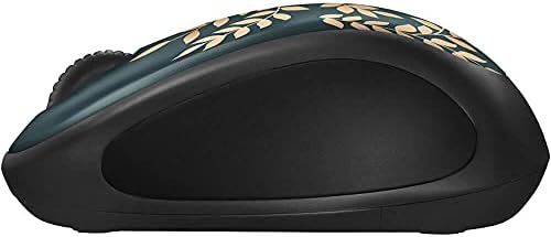 Transform Your Workspace with the Logitech Design Collection Golden Garden Limited Edition Wireless Compact Mouse – A Unique Blend of Artistry and Ergonomics for Effortless Navigation and Style!