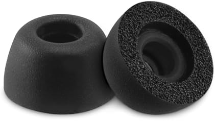 Revolutionary Comfort Foam Ear Tips for Ray-con E25 & E55 PRO Earbuds – Superior Noise Isolation, Secure Fit in 3 Sizes (S/M/L) – Perfect for Fitness Enthusiasts & Everyday Use, Effortless Installation & Maintenance