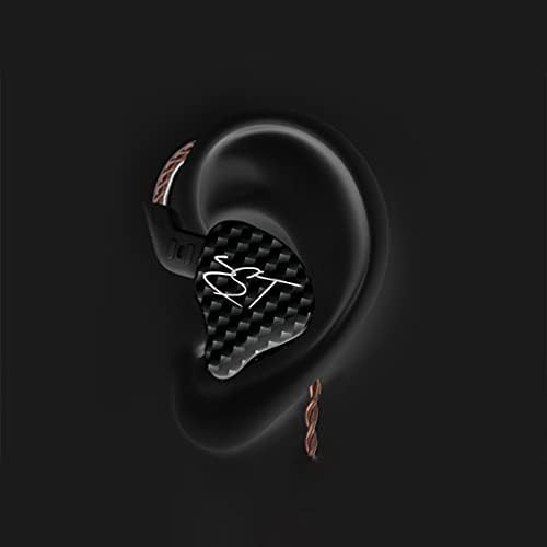 KZ ZST Dual Driver Wired In-Ear Earphones – Hi-Fi Monitor Earbuds for Musicians, Gamers, and Audiophiles – Superior Sound Clarity and Ergonomic Comfort for Extended Use – Tangle-Free Design for Enhanced Durability and Compatibility with All Devices