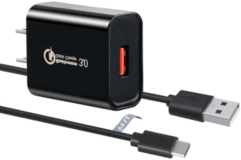 Ultra-Fast Motorola Charger for G Power, G Stylus, Moto One 5 G & Edge Series – High-Speed USB-C Charging Cable for 2023, 2024, 2025 Models – Reliable Power Supply with Enhanced Compatibility & Durability – Perfect Travel Companion for Your Motorola Devices