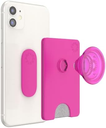 Cobalt Pop Sockets Phone Wallet: Premium Card Holder with Expanding Grip and Mag Safe Compatibility for Effortless Wireless Charging – The Perfect Accessory for On-the-Go Mobile Users Seeking Style and Functionality