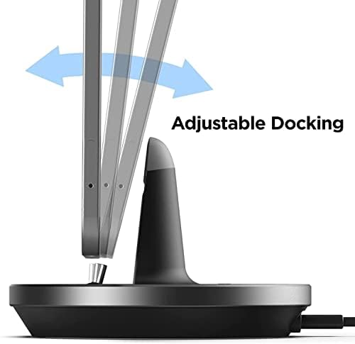 Revolutionize Your Charging Routine with the Adjustable Encased i Phone Dock – MFI Certified Lightning Charger for Fast, Case-Compatible Power Solutions – Sleek Desktop Stand for Optimal Viewing and Effortless Access to Your Device