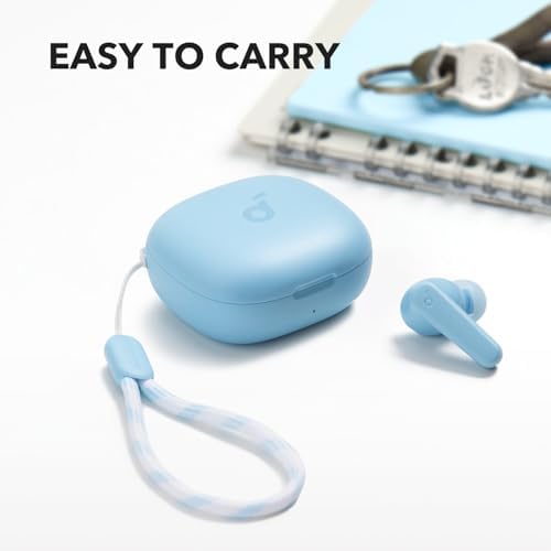 Anker Soundcore P20 i True Wireless Earbuds – Immersive 10 mm Bass Drivers, Bluetooth 5.3 for Effortless Pairing, 30-Hour Playtime for All-Day Listening, IPX5 Water-Resistant for Active Users, AI Dual Microphones for Superior Call Clarity, 22 Customizable EQ Levels for Tailored Sound (Blue) – Ideal for Fitness Lovers and Daily Commuters