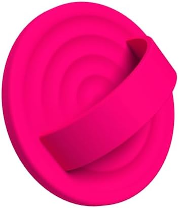 Upgraded Magnetic Phone Grip for i Phone: Premium Silicone Loop Holder with Mag Safe Compatibility – Ergonomic 360-Degree Stand, Non-Slip Design in Sleek Black for Enhanced Comfort and Secure Handling on i Phone 16/15/14/13/12 Pro Max/Plus