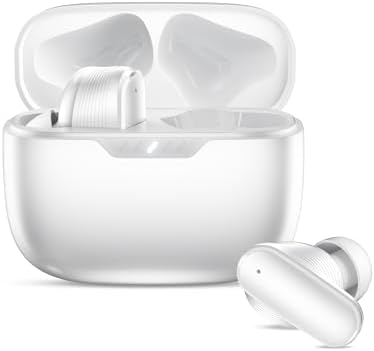 Unleash Superior Sound Quality with ACAGET Wireless Earbuds – Premium Bluetooth Headphones Compatible with i Phone 16, 15 Pro Max, 14 Plus, 13, 12 & Samsung Galaxy S25 Ultra – Advanced Noise-Canceling Microphone for Unmatched Call Clarity – All-Day Playtime with Ergonomic Comfort for Effortless Listening on the Go
