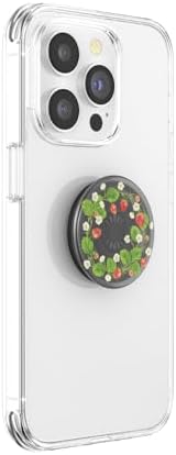 Eco-Friendly Pop Sockets Plant-Based Phone Grip & Kickstand – Translucent Cacti Design for Enhanced Durability and Compatibility – Sustainable, Recyclable, One-Handed Use – Perfect for i Phone, Samsung, and More – Supports Food Insecurity Initiatives