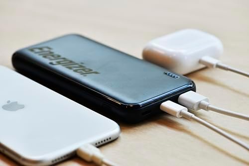 Energizer 20000 m Ah Fast Charging Portable Power Bank with 22.5 W PD3.0 – Versatile USB-C Battery Pack for i Phone 16/15/14/13/12, Samsung S23/S22, and Android Devices – Travel-Ready Design for Reliable On-the-Go Charging