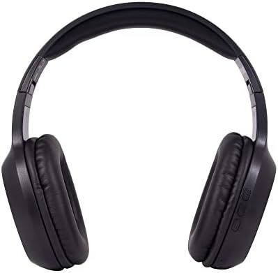 Maxell Bass 13 Wireless Over-Ear Headphones – Unleash Superior Sound Quality with Comfortable Fit and Built-In Microphone for Effortless Hands-Free Communication in Sleek Black Finish – Ideal for Music Lovers and Professionals on the Go