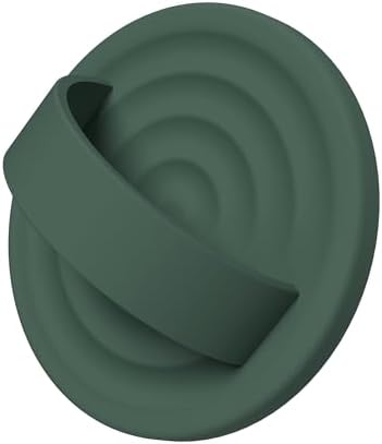 Revolutionary Magnetic Phone Ring Grip Holder – Ergonomic Silicone Finger Loop for i Phone Pro Max/Plus, 12/13/14/15/16 Series – Compatible with Mag Safe – Oat Color Enhances Aesthetics and Comfort – 360-Degree Rotation for Effortless Use – Secure Your Device with Style and Stability – Essential Smartphone Accessory for Unmatched Usability and Convenience