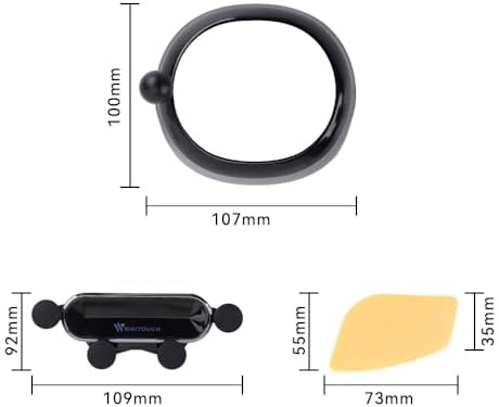 Mercedes Benz C-Class & GLC Air Vent Phone Mount – Precision Engineered for 2022-2025 Models, Enhanced Stability, and 360° Swivel Functionality – Universal Fit for All Smartphone Sizes – Elevate Your Driving Experience with this Chic and Functional Automotive Accessory