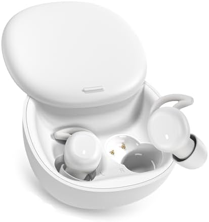 Bluetooth 5.3 Wireless Sleep Earbuds for Side Sleepers – Comfortable Noise Blocking Headphones with Mic for Work, Relaxation & Sports – Enhanced Connectivity, Invisible Design, Perfect for Nighttime Tranquility and Daily Use