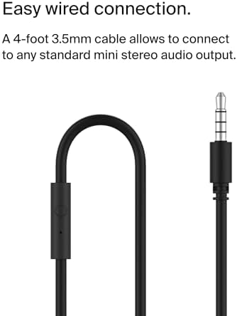 Belkin Sound Form Mini Kids Wireless Bluetooth Headphones – Safe 85 d B Volume Control, 30-Hour Playtime, Built-In Microphone – Lightweight On-Ear Style for i Phone, i Pad, Fire Tablet & More – Ideal for Learning, Entertainment & Safe Listening