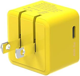 Rapid X Porto Uno USB-C 30 W PD Power Adapter – Compact Fast Wall Charger for i Phone 15, i Pad Pro, Samsung & More – Foldable Design with Side Port for Easy Travel – Enhanced Speed & Universal Compatibility in Sleek Teal Finish