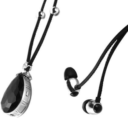 ZXQ Elegant Bluetooth Necklace Earbuds for Women – Chic Pendant-Style Wireless Earphones with Hands-Free Microphone, Lightweight Comfort for Active Lifestyles and Trendsetting Audio Lovers