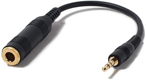 Sennheiser Premium 1/4″ to 1/8″ Adapter Cable – High-Performance Audio Connector for Headphones, 6.3 mm Female to 3.5 mm Male Plug, Ultimate Compatibility & Durability for Audiophiles and Casual Listeners