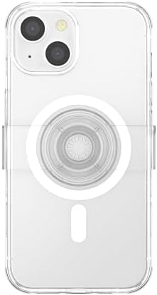 Pop Sockets i Phone 14 Pro Case with Integrated Slidable Grip & Kickstand – Pink Opalescent – Ultimate Wireless Charging Compatibility, 10 ft Drop Protection, and Easy Mag Safe Integration for Enhanced Mobile Experience