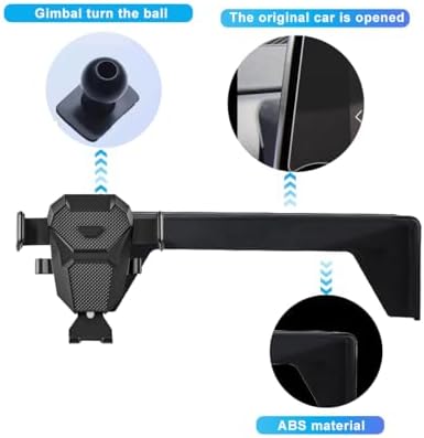 Premium Dash Mount Phone Holder for Honda Accord 2023-2026 – Secure Smartphone Accessory with Dash Organizer & Enhanced Compatibility for Modern Driving Experience – Ideal for 12-Inch Screens and Universal Smartphone Fit – Elevate Safety and Convenience While on the Road