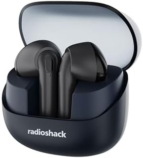 Experience Premium Audio with Radio Shack Live Sound Bluetooth Earbuds: Cutting-Edge Noise Cancellation, IPX5 Waterproof Durability, and Extended Battery Life in Navy Blue – Ideal for Active Lifestyles. Elevate your auditory experience with state-of-the-art noise isolation, ensuring every note and beat resonates without interruption. Specifically designed for resilience, these waterproof earbuds are perfect companions for intense workouts and outdoor adventures, providing reliability on-the-go. Benefit from swift Bluetooth connectivity and a lightweight, ergonomic design that guarantees comfort throughout the day. Constructed with high-grade materials, these stylish earbuds not only enhance your active routine but also deliver long-lasting performance. Discover the ultimate combination of sophistication and functionality with Radio Shack’s Live Sound Earbuds, tailored for both dedicated audiophiles and casual listeners seeking an exceptional audio experience.