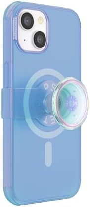 Pop Sockets i Phone 14 Pro Case with Integrated Slidable Grip & Kickstand – Pink Opalescent – Ultimate Wireless Charging Compatibility, 10 ft Drop Protection, and Easy Mag Safe Integration for Enhanced Mobile Experience