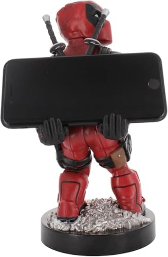 Exquisite Gaming: Marvel: Deadpool 3 ‘Bringing Up The Rear’ Repaint – Cable Guys Original Controller & Phone Holder, Collectible Device Stand, Figure – Enhanced Compatibility and Speed