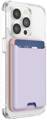 Chic Lavender Pop Sockets Phone Wallet with Expanding Grip & Mag Safe Compatibility – Stylish Card Holder for Effortless Wireless Charging & Enhanced Smartphone Functionality – Perfect Accessory for Active Lifestyle Users