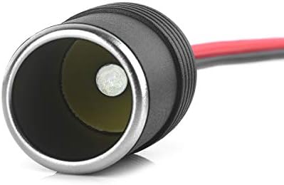 Jtron 12 V Add-a-Circuit Fuse Tap Adapter – 3.3 ft 18 AWG Power Cable with Premium Fuse Holder for Reliable Automotive Device Connectivity and Safety Solutions