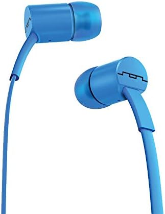 SOL REPUBLIC Jax Wired In-Ear Headphones for Android – Tangle-Free, Noise-Isolating Audio Experience with 4 Ear Tip Sizes for Customized Comfort – Stylish Red Design Perfect for Calls & Music Playback