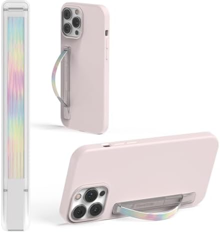 Sleek Strip Ultra-Thin Phone Grip & Kickstand – Lightweight Finger Holder for i Phone & Android – Customizable Loop Design with Dual Viewing Angles – Pocket-Friendly, Strong Adhesive, and Stylish Color Options for Enhanced Mobile Experience