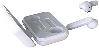 Coby True Wireless Earbuds with Autopair Technology – 22 Hours Playtime, Noise-Canceling Microphones, and IPX6 Waterproof Design for Ultimate Comfort and Durability – Perfect Bluetooth Headphones for i Phone and Android Users (White)