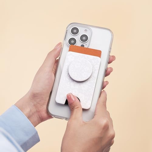 Cobalt Pop Sockets Phone Wallet: Premium Card Holder with Expanding Grip and Mag Safe Compatibility for Effortless Wireless Charging – The Perfect Accessory for On-the-Go Mobile Users Seeking Style and Functionality