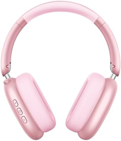 Transform Your Listening Journey with Y01 Wireless Over-Ear Headphones – Advanced Bluetooth 5.3, Superior Noise Cancellation, 48-Hour Battery Life, and Exceptional Comfort in Elegant Pink – Perfect for i OS, Android, Samsung, and PC Enthusiasts Seeking Seamless Audio Bliss