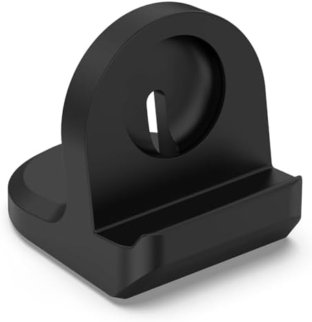 Elegant White Charging Dock for Google Pixel Watch 3/2 – Effortless Cable Management for a Neat Nightstand – Sturdy Silicone Base for Ultimate Stability – Rapid Type-C Charging for Hassle-Free Overnight Power – Perfect Addition for an Organized Lifestyle and Enhanced Smartwatch Accessibility