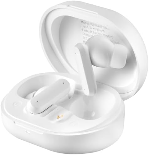 Premium BD7 True Wireless Earbuds with Advanced Noise Cancelling and Deep Bass – Bluetooth 5.4 for Swift Connectivity, IPX4 Sweat Resistance for Active Lifestyles, 25 Hours Playtime – Exceptional Audio Performance in Stylish Black Finish