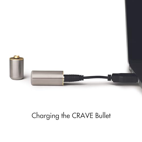Crave Luxury Toys Handheld Massager USB Charging Cable | Fast-Charging Accessory for Effortless Relaxation | Universal Compatibility for Enhanced Performance | Durable and Portable Design for On-the-Go Use
