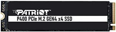 Patriot Memory P400 Lite 500 GB M.2 PCIe Gen 4 SSD – Ultimate High-Speed NVMe Storage for Gaming and Content Creation – Reliable Performance with Enhanced Thermal Management and 3-Year Warranty – Upgrade Your System Now!