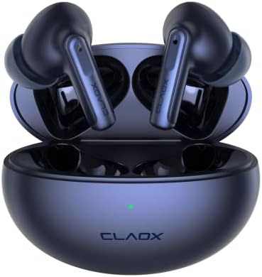 Elevate Your Audio Experience with Premium Buds Wireless Earbuds – Cutting-Edge Bluetooth 5.3 Noise Cancelling Earphones with Stylish Wireless Charging Case – Perfectly Designed for i Phone and Android Users – Unrivaled Sound Clarity & Comfort for Music Aficionados & Professionals on the Move