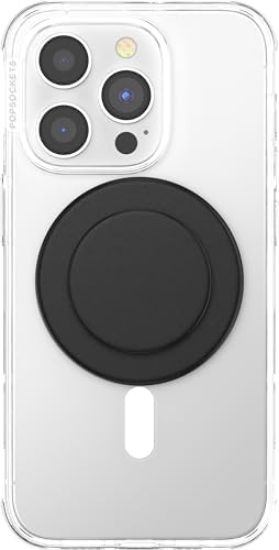 Transform Your Mobile Lifestyle with the Customizable Pop Sockets Mag Safe Grip & Stand – Secure Black Accessory for Effortless Hands-Free Viewing and Seamless Wireless Charging Compatibility for i Phone Users